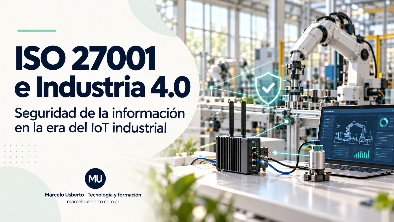 ISO 27001 e Industria 4.0: Seguridad de la información en la era del IoT industrial